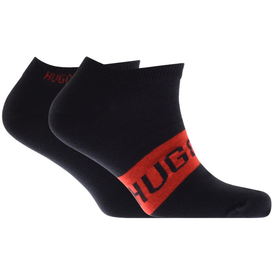 Alternative Image for ProductBOSS Two Pack Trainer Socks Navy1